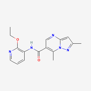 N-(2-ethoxypyridin-3-yl)-2,7-dimethylpyrazolo[1,5-a]pyrimidine-6-carboxamide