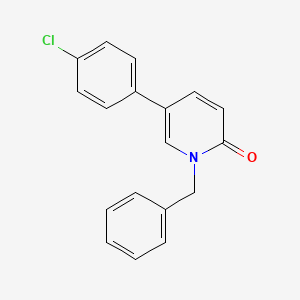 1-Benzyl-5-(4-chlorophenyl)pyridin-2-one