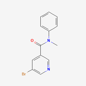 5-bromo-N-methyl-N-phenylpyridine-3-carboxamide