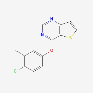 4-(4-Chloro-3-methylphenoxy)thieno[3,2-d]pyrimidine