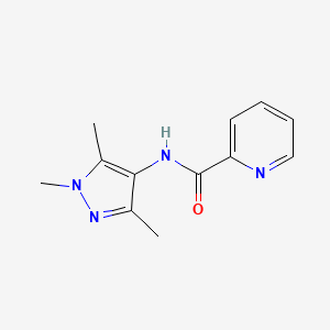 N-(1,3,5-trimethylpyrazol-4-yl)pyridine-2-carboxamide