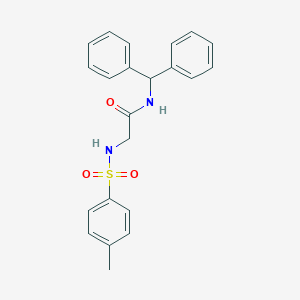 N-benzhydryl-2-[(4-methylphenyl)sulfonylamino]acetamide