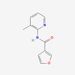 N-(3-methylpyridin-2-yl)furan-3-carboxamide