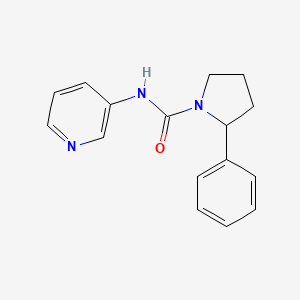 2-phenyl-N-pyridin-3-ylpyrrolidine-1-carboxamide