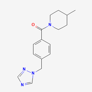 6-{[4-(2,3-dimethoxybenzoyl)piperazin-1-yl]sulfonyl}-3-methyl-1,3-benzothiazol-2(3H)-one