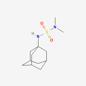 molecular formula C12H22N2O2S B7522086 1-(Dimethylsulfamoylamino)adamantane 