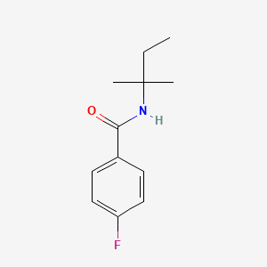 4-Fluoro-N-(tert-pentyl)benzamide