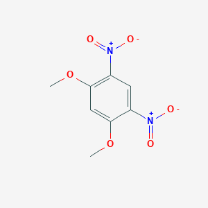molecular formula C8H8N2O6 B075222 1,5-二甲氧基-2,4-二硝基苯 CAS No. 1210-96-4