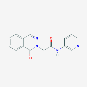 2-(1-oxophthalazin-2(1H)-yl)-N-(pyridin-3-yl)acetamide