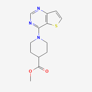 Methyl 1-thieno[3,2-d]pyrimidin-4-ylpiperidine-4-carboxylate