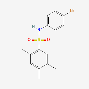 N-(4-bromophenyl)-2,4,5-trimethylbenzene-1-sulfonamide