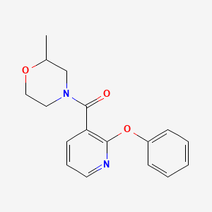 (2-Methylmorpholin-4-yl)-(2-phenoxypyridin-3-yl)methanone