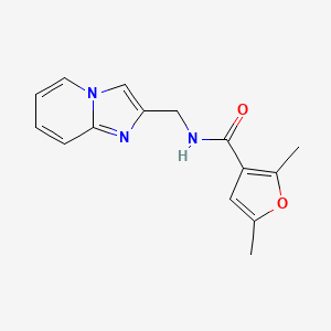 N-(imidazo[1,2-a]pyridin-2-ylmethyl)-2,5-dimethylfuran-3-carboxamide