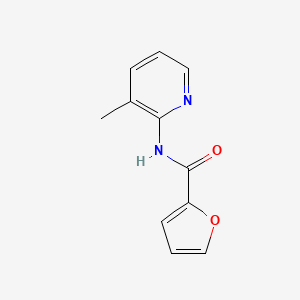 molecular formula C11H10N2O2 B7523696 N-(3-甲基吡啶-2-基)呋喃-2-甲酰胺 