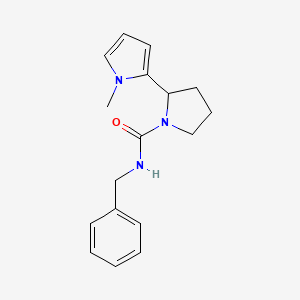 N-benzyl-2-(1-methylpyrrol-2-yl)pyrrolidine-1-carboxamide