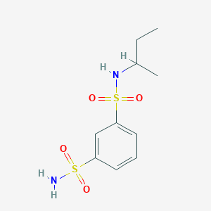 3-N-butan-2-ylbenzene-1,3-disulfonamide