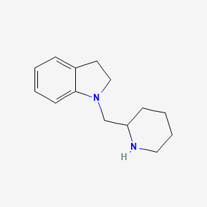 1-(Piperidin-2-ylmethyl)-2,3-dihydroindole