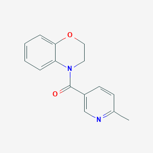 2,3-Dihydro-1,4-benzoxazin-4-yl-(6-methylpyridin-3-yl)methanone