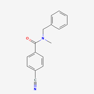 N-Benzyl-N-methyl-4-cyanobenzamide