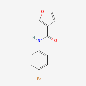 N-(4-bromophenyl)furan-3-carboxamide