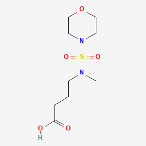 4-[Methyl(morpholin-4-ylsulfonyl)amino]butanoic acid