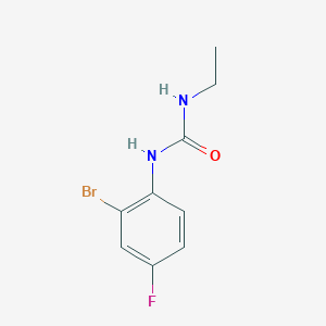 1-(2-Bromo-4-fluorophenyl)-3-ethylurea