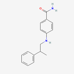 4-(2-Phenylpropylamino)benzamide