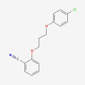 2-[3-(4-Chlorophenoxy)propoxy]benzonitrile