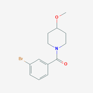 (3-Bromophenyl)-(4-methoxypiperidin-1-yl)methanone