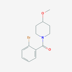 (2-Bromophenyl)-(4-methoxypiperidin-1-yl)methanone