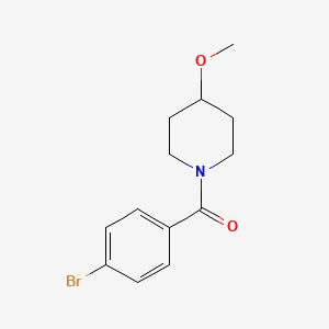 (4-Bromophenyl)-(4-methoxypiperidin-1-yl)methanone