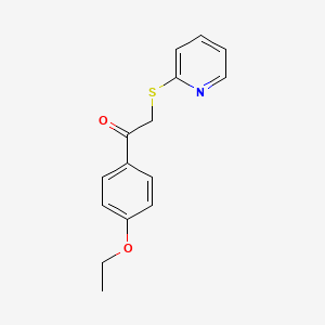 1-(4-Ethoxyphenyl)-2-pyridin-2-ylsulfanylethanone