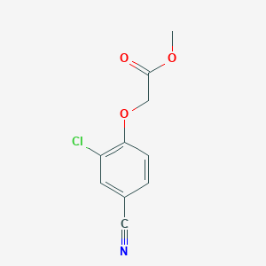 Methyl 2-(2-chloro-4-cyanophenoxy)acetate