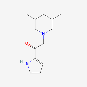 2-(3,5-dimethylpiperidin-1-yl)-1-(1H-pyrrol-2-yl)ethanone