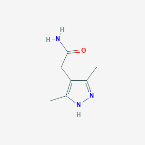 2-(3,5-dimethyl-1H-pyrazol-4-yl)acetamide