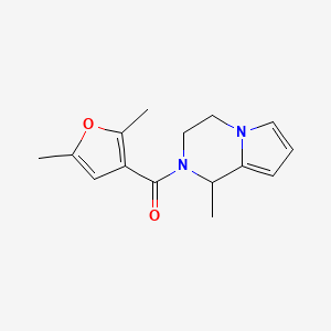 (2,5-dimethylfuran-3-yl)-(1-methyl-3,4-dihydro-1H-pyrrolo[1,2-a]pyrazin-2-yl)methanone