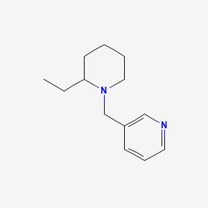 3-[(2-Ethylpiperidin-1-yl)methyl]pyridine