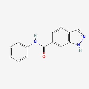 N-phenyl-1H-indazole-6-carboxamide