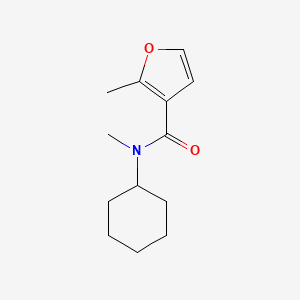 N-cyclohexyl-N,2-dimethylfuran-3-carboxamide