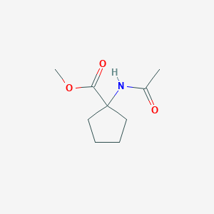 Methyl 1-acetamidocyclopentane-1-carboxylate