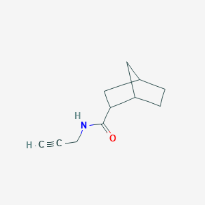 N-prop-2-ynylbicyclo[2.2.1]heptane-2-carboxamide