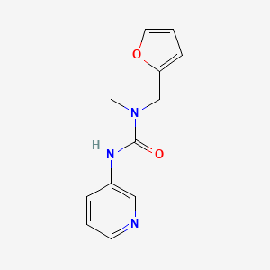 1-(Furan-2-ylmethyl)-1-methyl-3-pyridin-3-ylurea