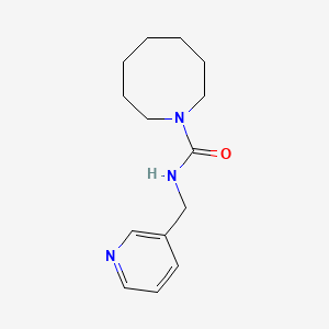 N-(pyridin-3-ylmethyl)azocane-1-carboxamide