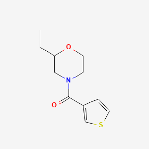 (2-Ethylmorpholin-4-yl)-thiophen-3-ylmethanone