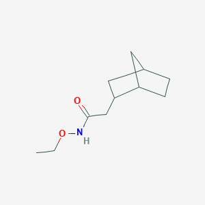 2-(2-bicyclo[2.2.1]heptanyl)-N-ethoxyacetamide