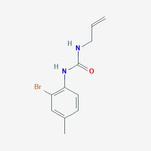 1-(2-Bromo-4-methylphenyl)-3-prop-2-enylurea