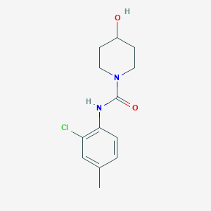 N-(2-chloro-4-methylphenyl)-4-hydroxypiperidine-1-carboxamide