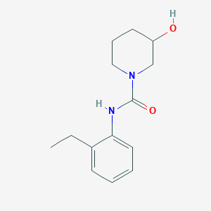 N-(2-ethylphenyl)-3-hydroxypiperidine-1-carboxamide