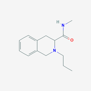 N-methyl-2-propyl-3,4-dihydro-1H-isoquinoline-3-carboxamide