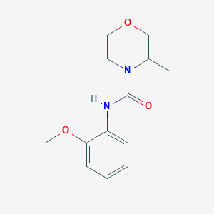N-(2-methoxyphenyl)-3-methylmorpholine-4-carboxamide